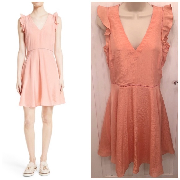 rebecca taylor spring ruffle dress